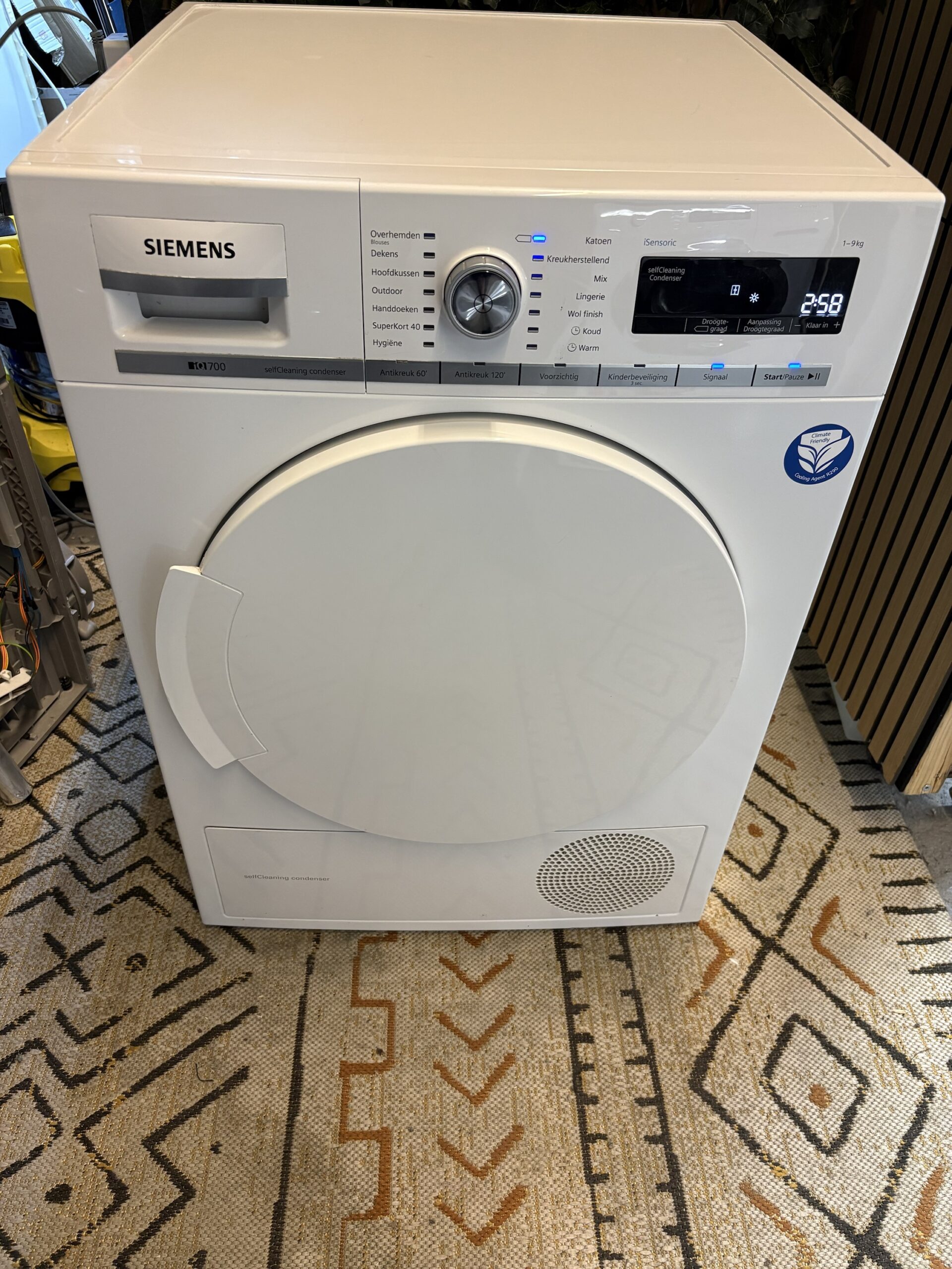 Siemens iQ700 9kg Warmtepompdroger
