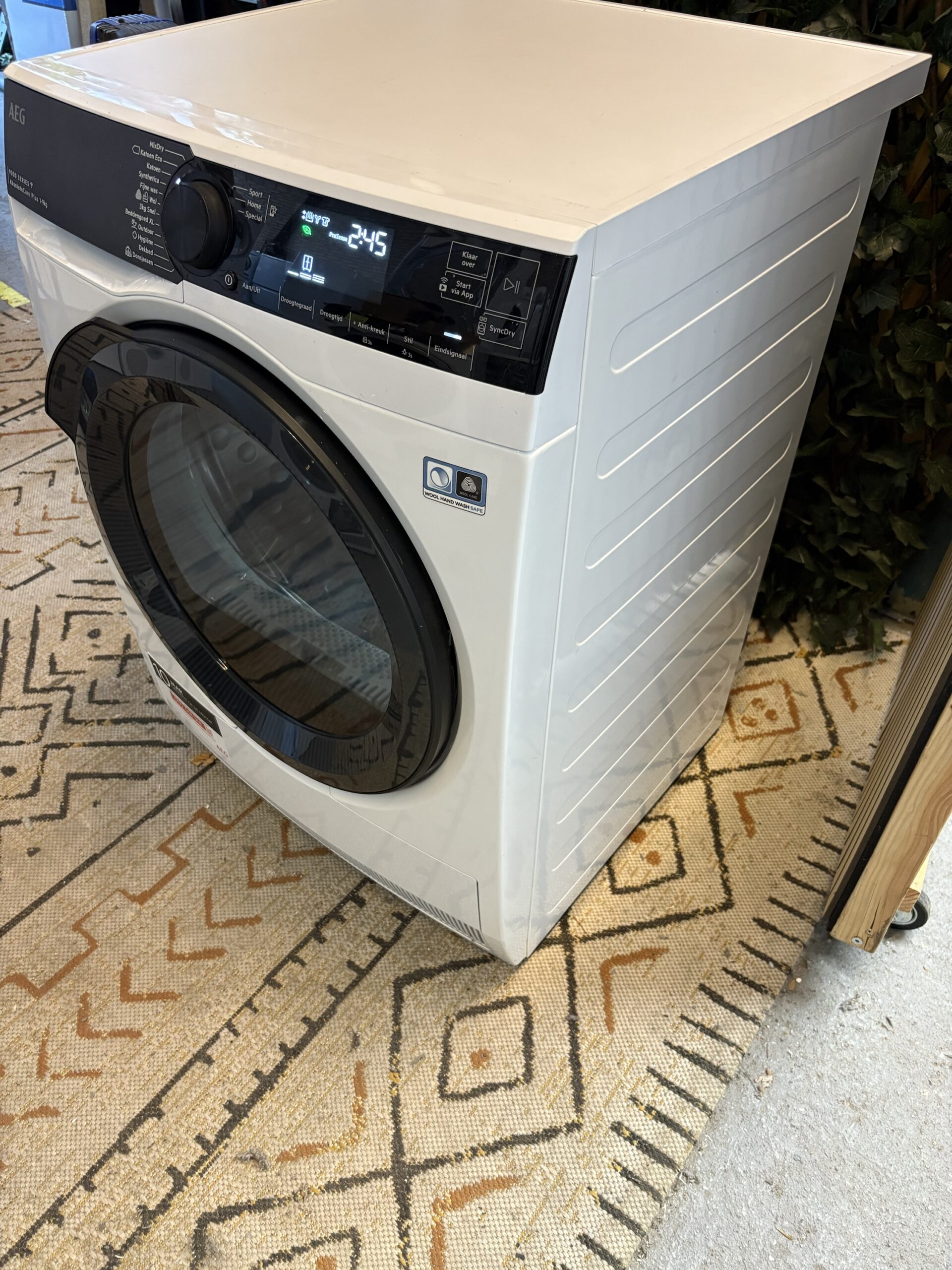 AEG 9000 Series WiFi 9kg Warmtepompdroger - Afbeelding 2