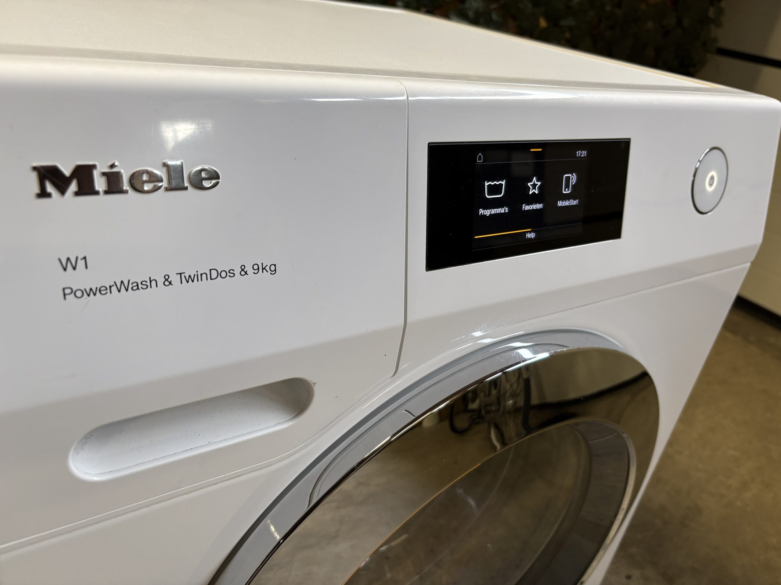 Mieke W1 9kg WiFi PowerWash & TwinDos - Afbeelding 2